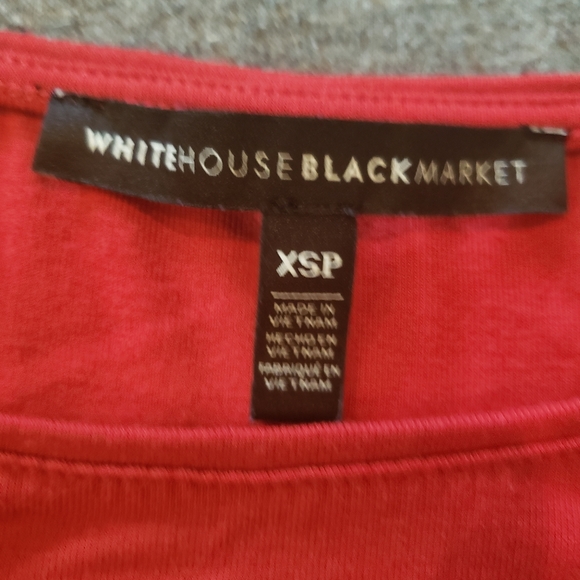 WHBM Cold Shoulder Top - Picture 4 of 9